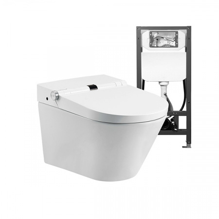 Комплект подвесной электронный унитаз Senspa Neo JCB-2109 с инсталляцией | Официальный магазин SensPa
