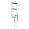 Душевая панель CEBIEN CANVAS white | grey | mirror | Официальный магазин SensPa