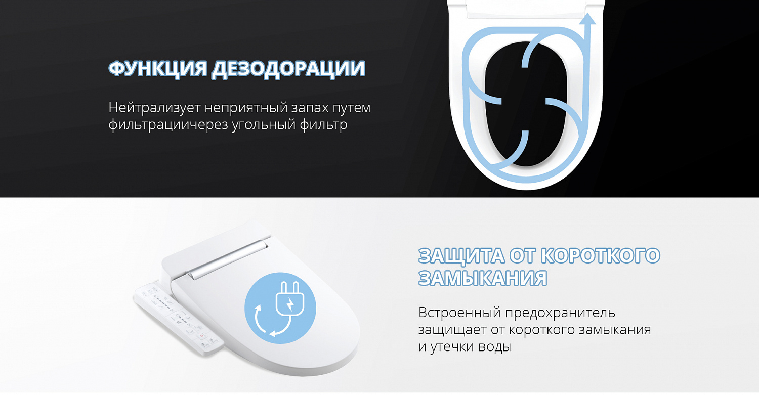 Преимущества безободковых унитазов и крышек-биде